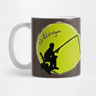 Chill fishing Mug